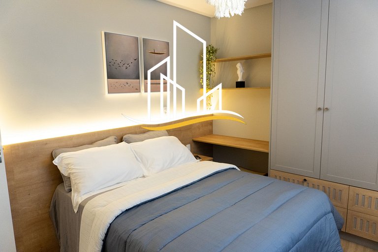 Apê sofisticado em Porto Belo | Máximo conforto